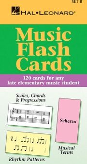 Music Flash Cards - Set B on Sale