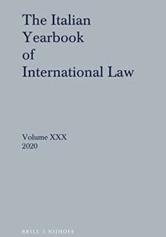 Italian Yearbook of International Law 2020 Online now