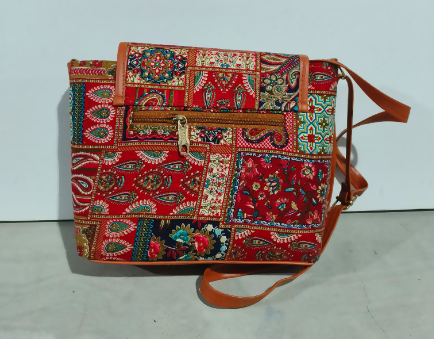 Artistic Tribal Print Shoulder Handbag with Versatile Crossbody Strap for women  girls (TPT) Fashion