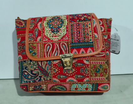 Artistic Tribal Print Shoulder Handbag with Versatile Crossbody Strap for women  girls (TPT) Fashion